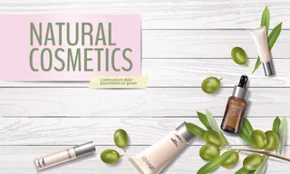 设计广告化妆品素材