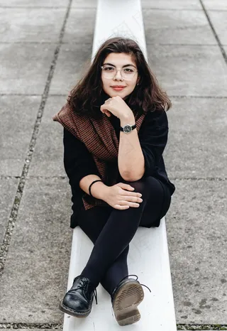 圆脸美女生活照图片