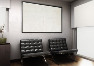 海报样机 室内质感画框 暗色系 (2)