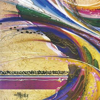 高清抽象几何艺术油画