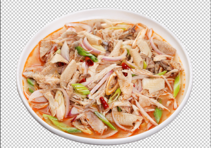 新疆椒麻鸡免扣素材