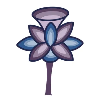 复古中国风国潮敦煌花纹花草插画手绘装饰小元素PSD素材