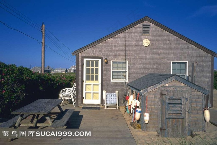 外国民居建筑图片