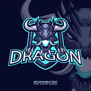 怪兽标识logo设计