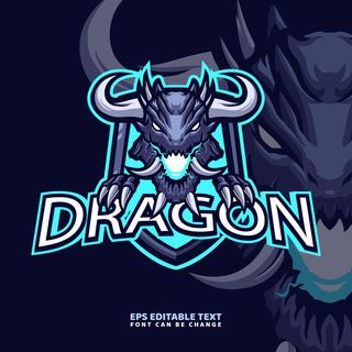 怪兽标识logo设计