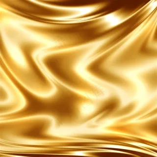 金色质感发光丝绸背景高清图片