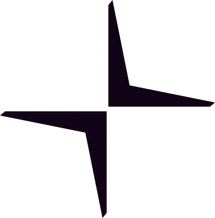 Polestar极星汽车logo标志ai矢量模版下载