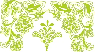 古色古香古典古风花纹海浪浪花流云边框