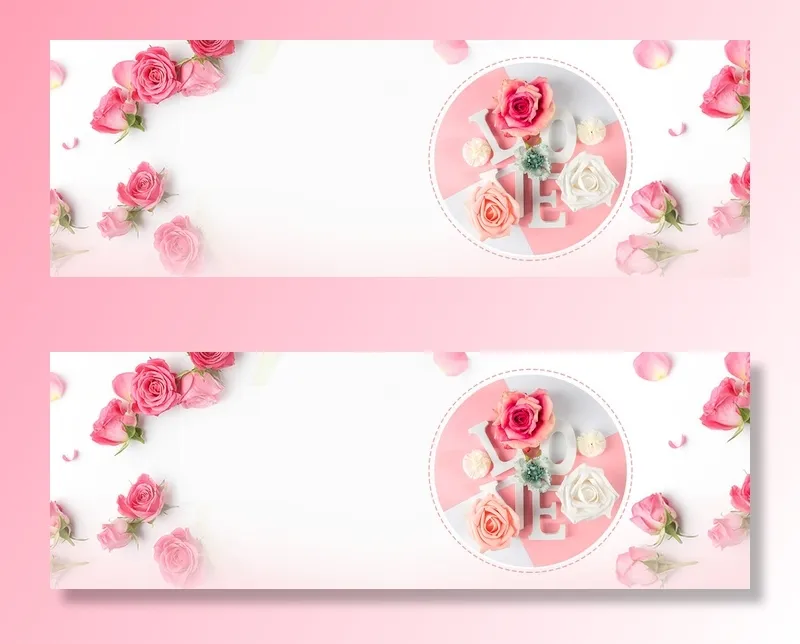 2.14情人节素材装饰情人节psd模版下载