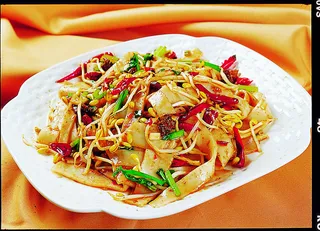 川菜湘菜高清菜谱 特色羊肉炒蒸面