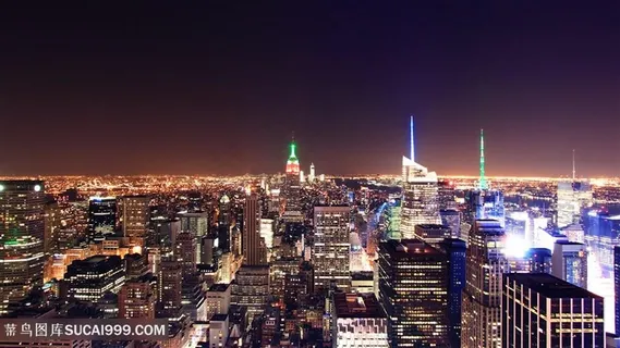 夜景高楼大厦建筑风景画壁纸 夜景高楼大厦建筑风景画壁纸