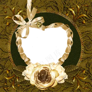 花纹相框素材图片下载