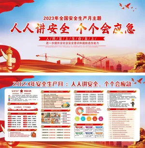 2023安全生产月人人讲安全个个会应急