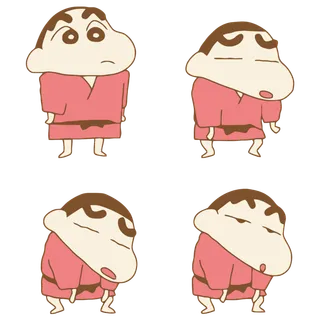 蜡笔小新可爱动画人物免扣素材