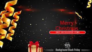 设计装饰圣诞节冬天背景