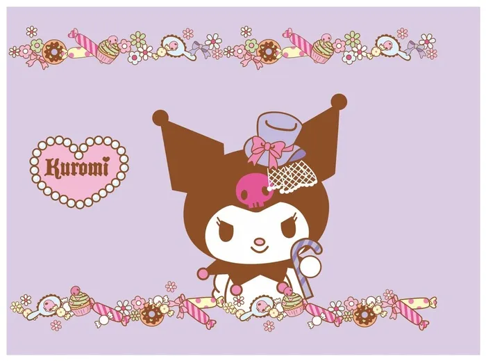 卡通kuromi图片cdr矢量模版下载