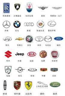 矢量汽车标志大全