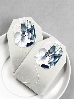 国风高档茶叶包装盒袋罐瓶LOGO标贴展示VI智能贴图样机PSD素材