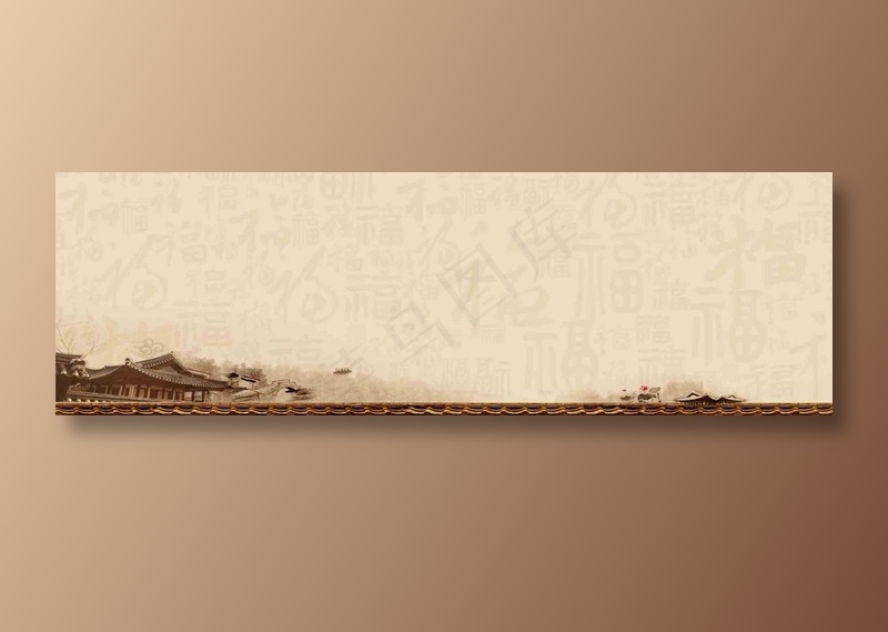 复古中国风古风国画背景素材