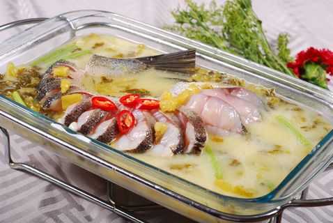 CXC04732酸菜煮鱼尾36元例