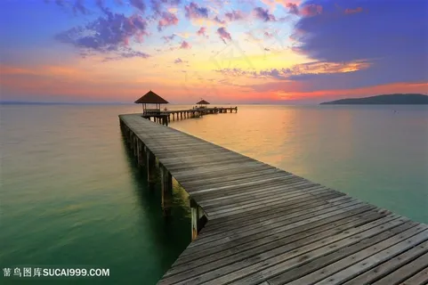 美丽的海边景色高清图片