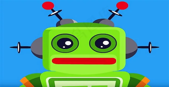 可爱机器人玩具