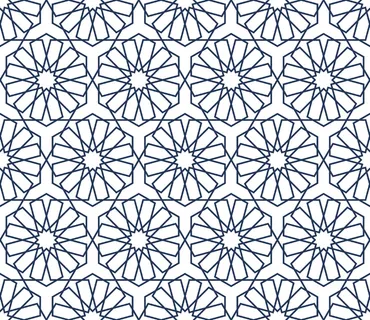 古典线条底纹蓝色设计背景