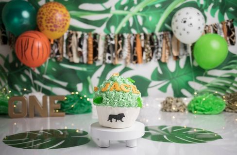 儿童照相拼接背景