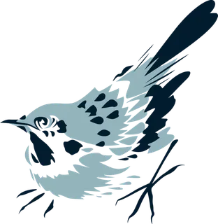 简约风手绘素描动画小鸟鸟儿免扣PNG图片素材 (88)