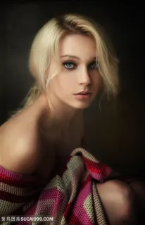 金发欧美美女肖像艺术写真图片 金发欧美美女肖像艺术写真图片