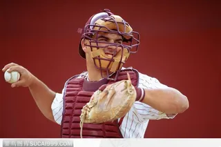 投球手（正面）