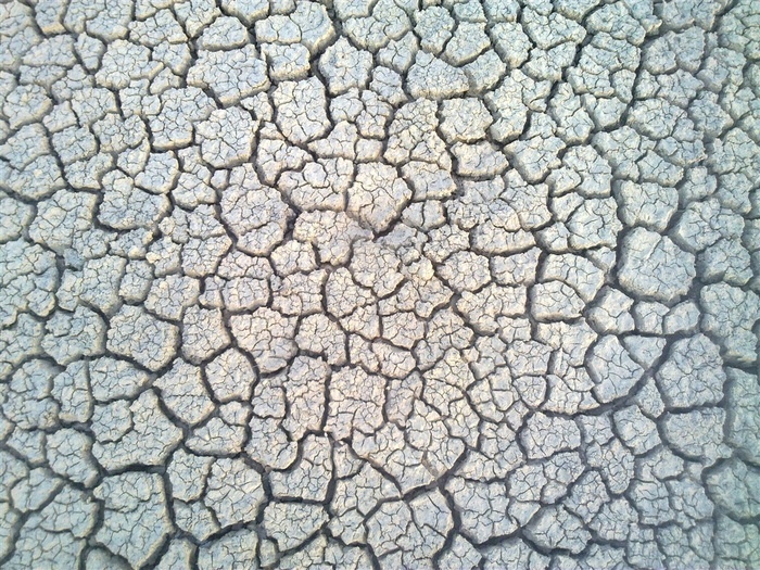 干旱龟裂的土地裂纹高清图片素材