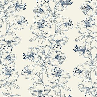 花卉唯美手绘花朵面料纹理手机壳布料面料印花服装矢量图案素材