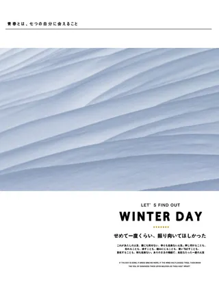 文艺清新海报模板日系排版10