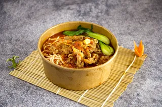 酸汤肥牛1餐饮快餐打卤面成品高清大图