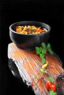 煲类火锅川菜特色菜石锅米凉粉焗辽参