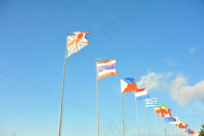 各国国家标志国旗图片