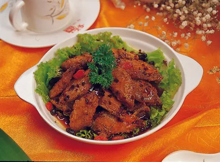 0711c-528豉汁蒸带鱼 0711c-528豉汁蒸带鱼