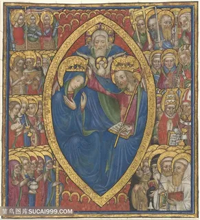 水彩人物艺术装饰画手绘插画