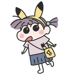 蜡笔小新可爱人物免扣素材