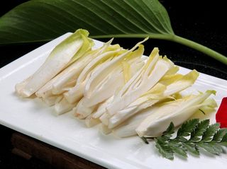 芥兰花火锅配菜美食设计素材