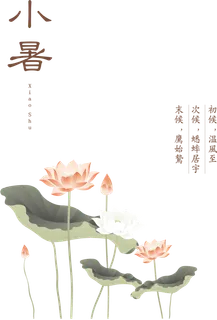 24节气小暑 24节气小暑