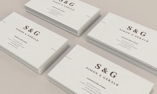 名片样机设计素材