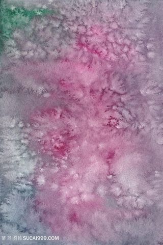 水花水墨水彩晕染背景高清图片