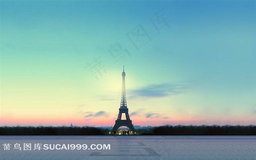 高清埃菲尔铁塔图片素材