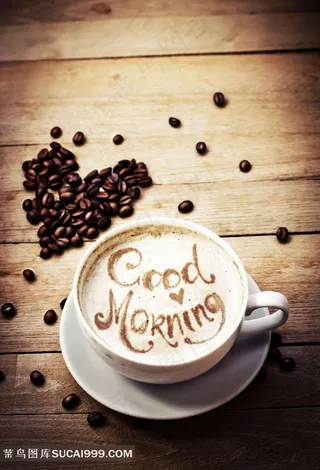 香醇牛奶咖啡图片