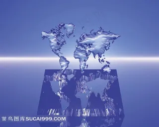 精美的特效世界地图素材