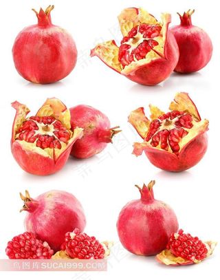 剥开皮的番石榴和果肉