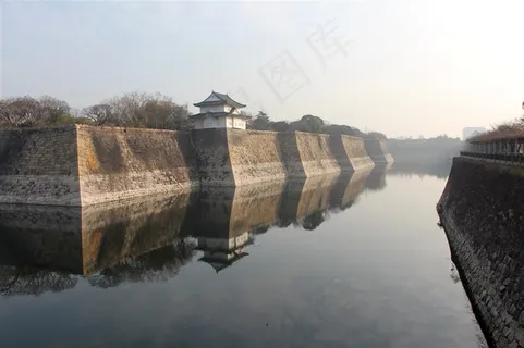 古城护城河图片 古城护城河图片