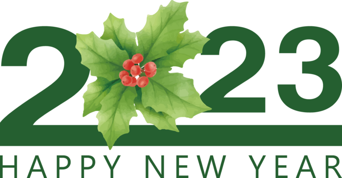 绿色新年标题
